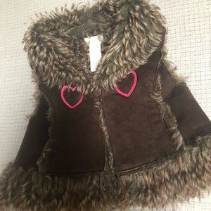 Girls vest 18 mon